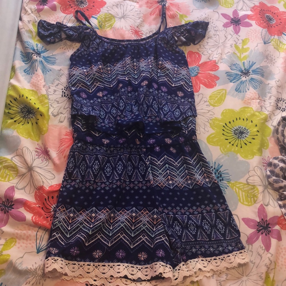 Short sleeve jumper/one piece